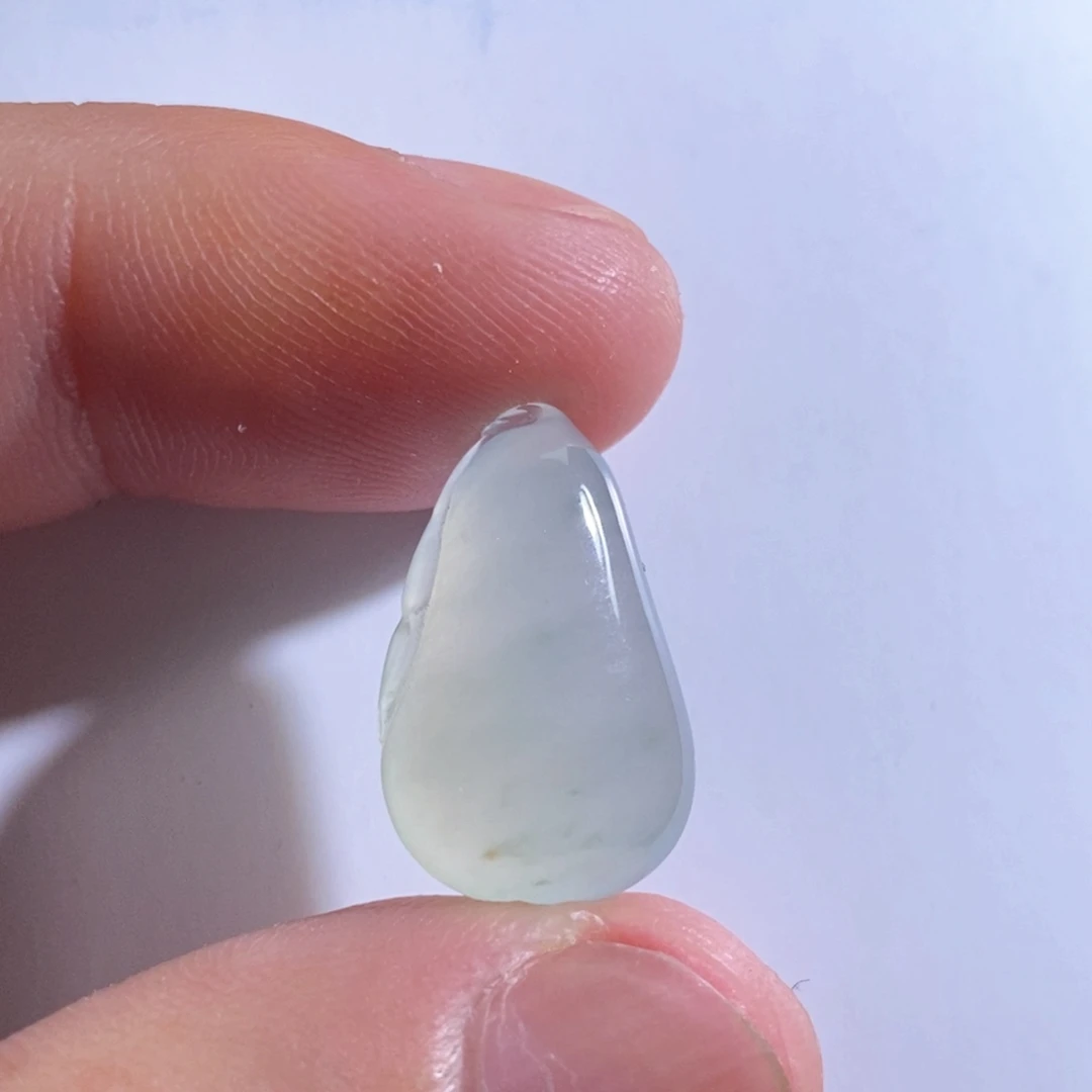 定制翡翠未镶嵌冰福瓜（含金扣）