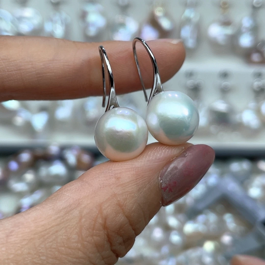 未镶嵌淡水珍珠耳饰