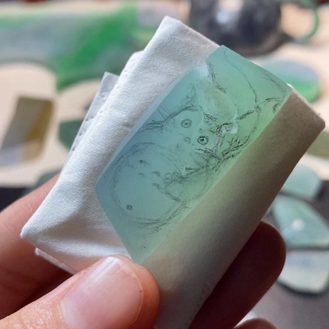 定制翡翠未镶嵌天然缅甸翡翠A货