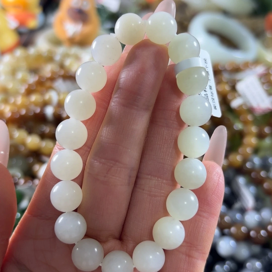 和田玉未镶嵌手串62