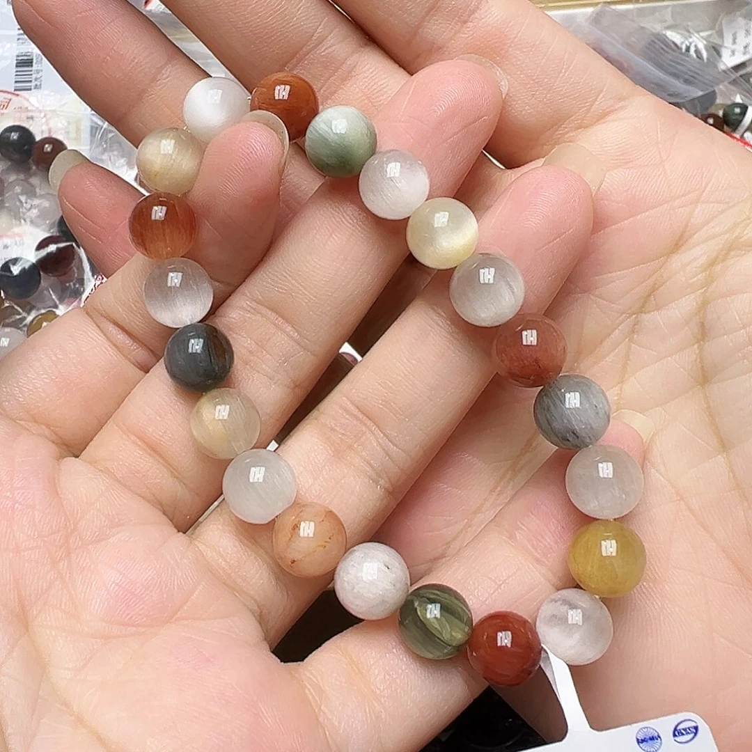 未镶嵌水晶手链多样性发一