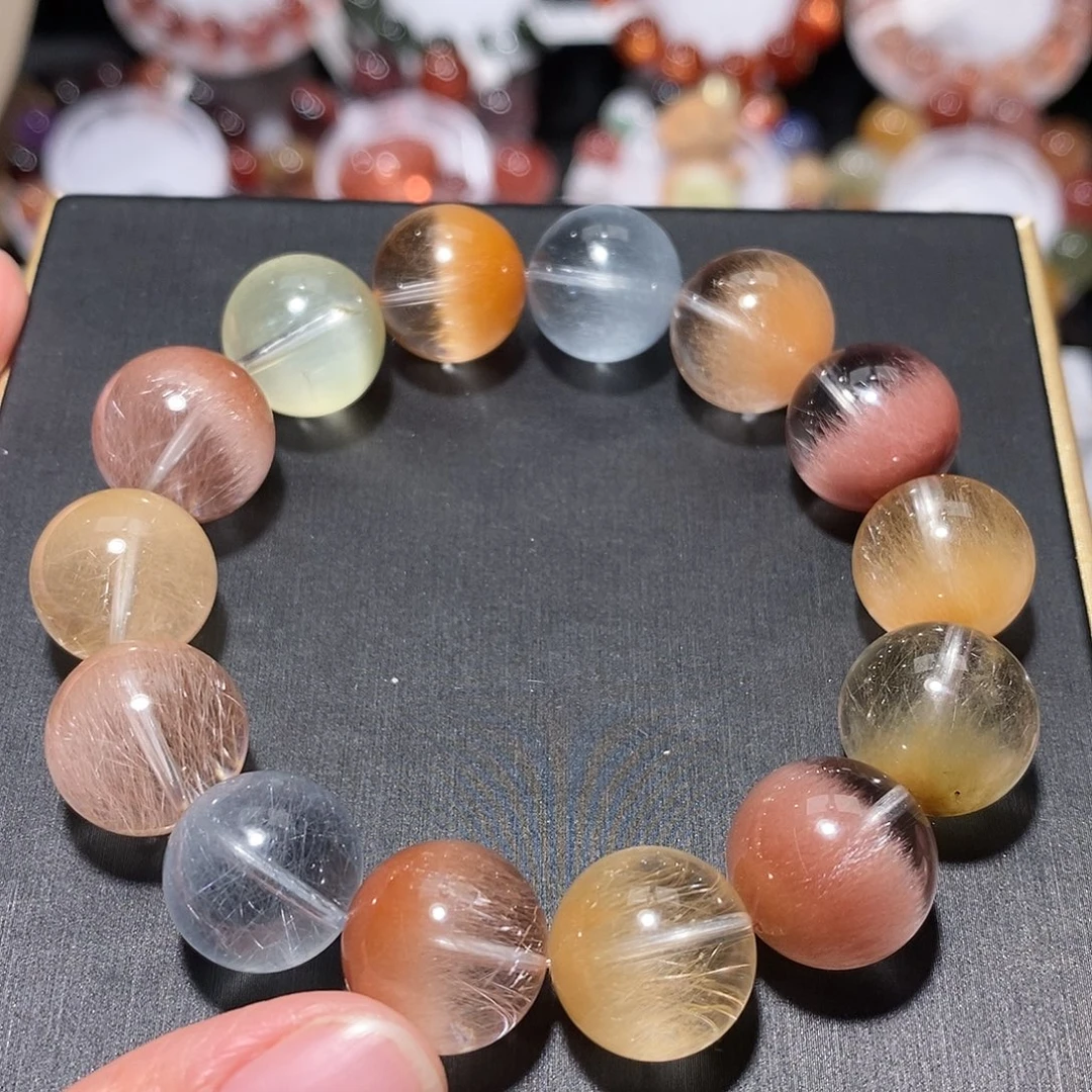 手链水晶未镶嵌F彩兔毛14