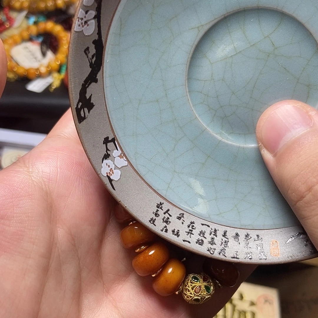瓷片瓷器制作工艺精湛