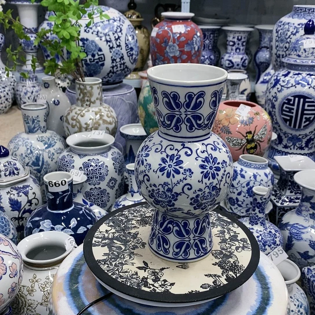 【闪购商品】摆件小花瓶高度22……