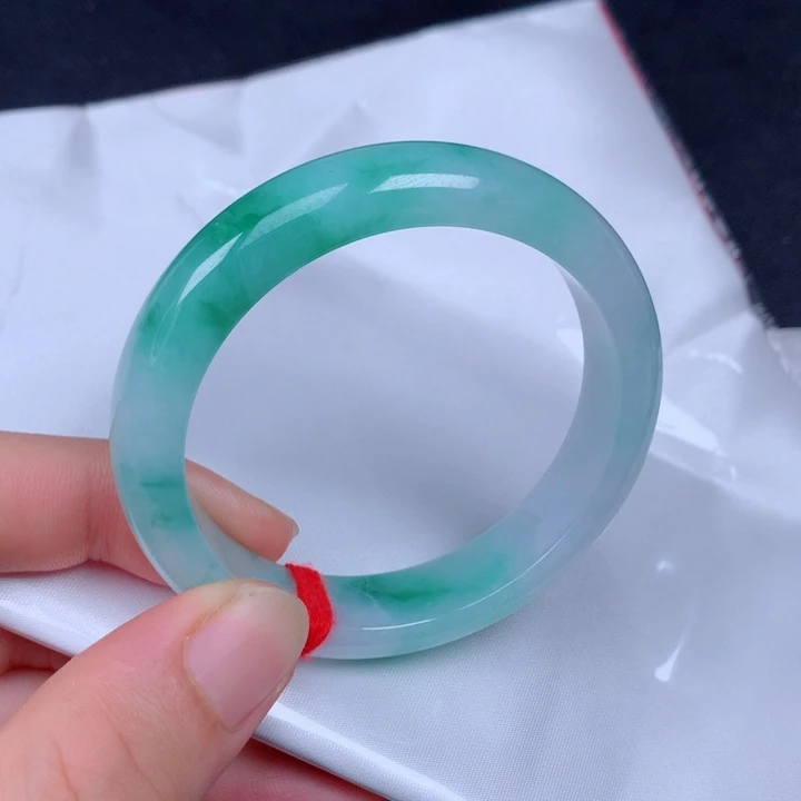 翡翠未镶嵌手镯b0301-1