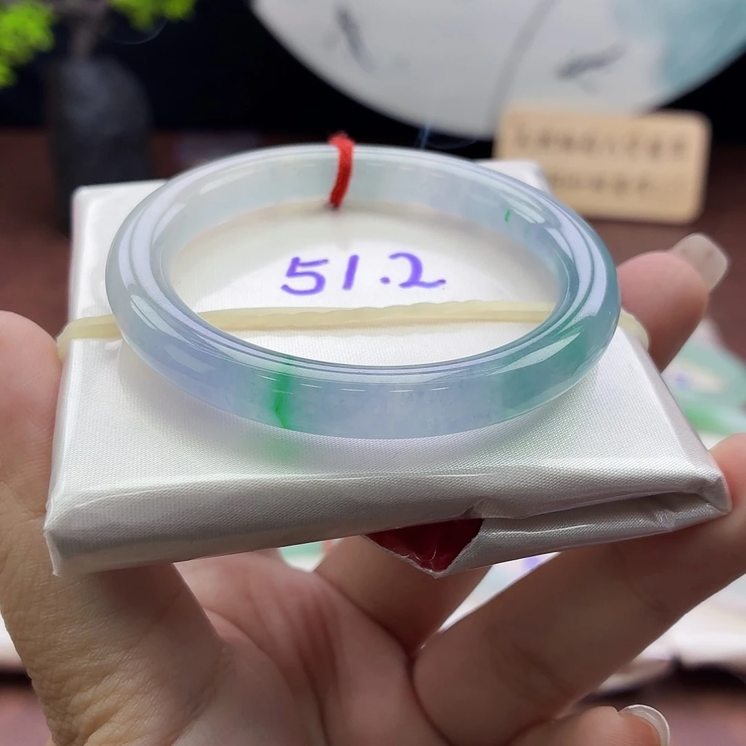 未镶嵌手镯翡翠52号莫奈花园