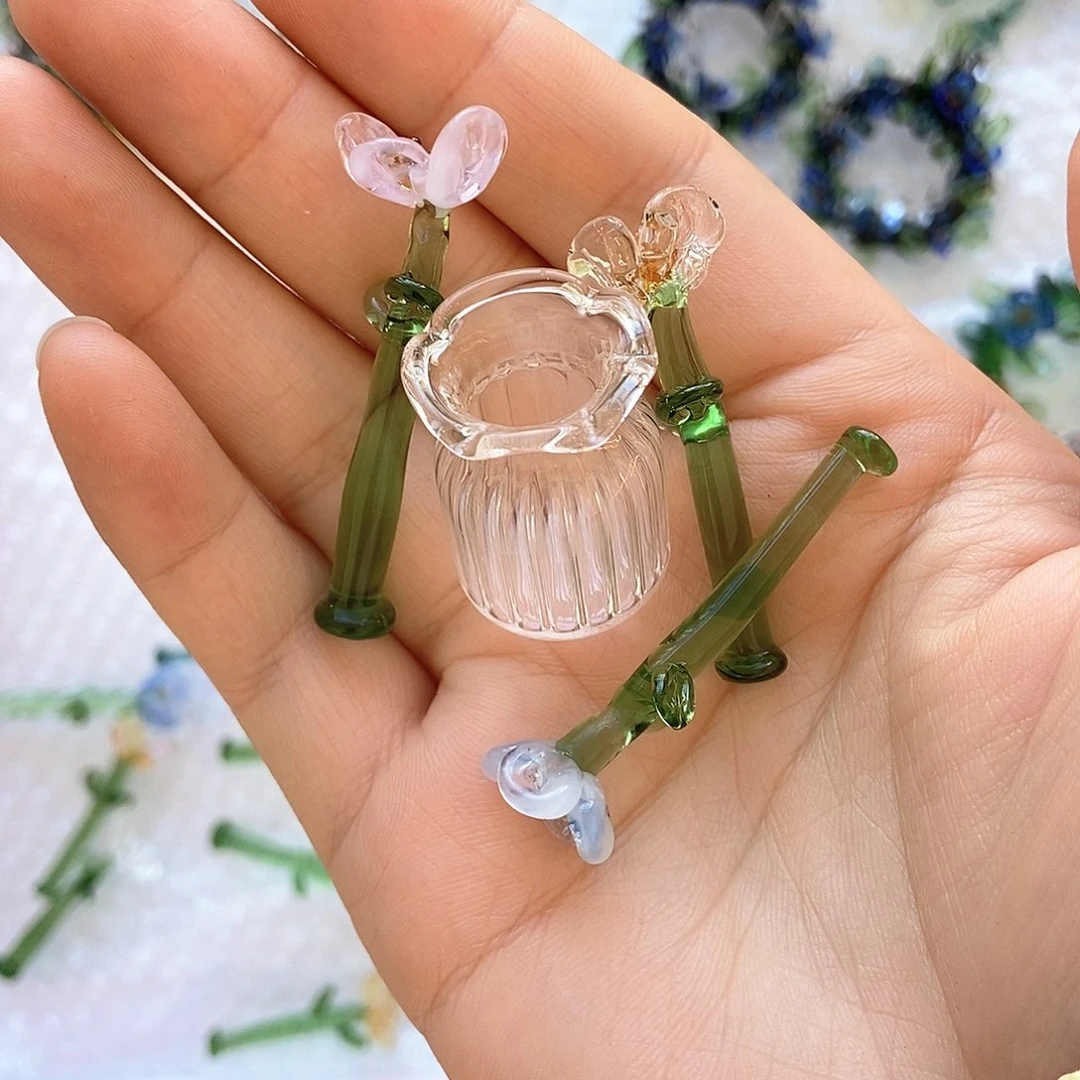 琉璃手工艺品飞*一套