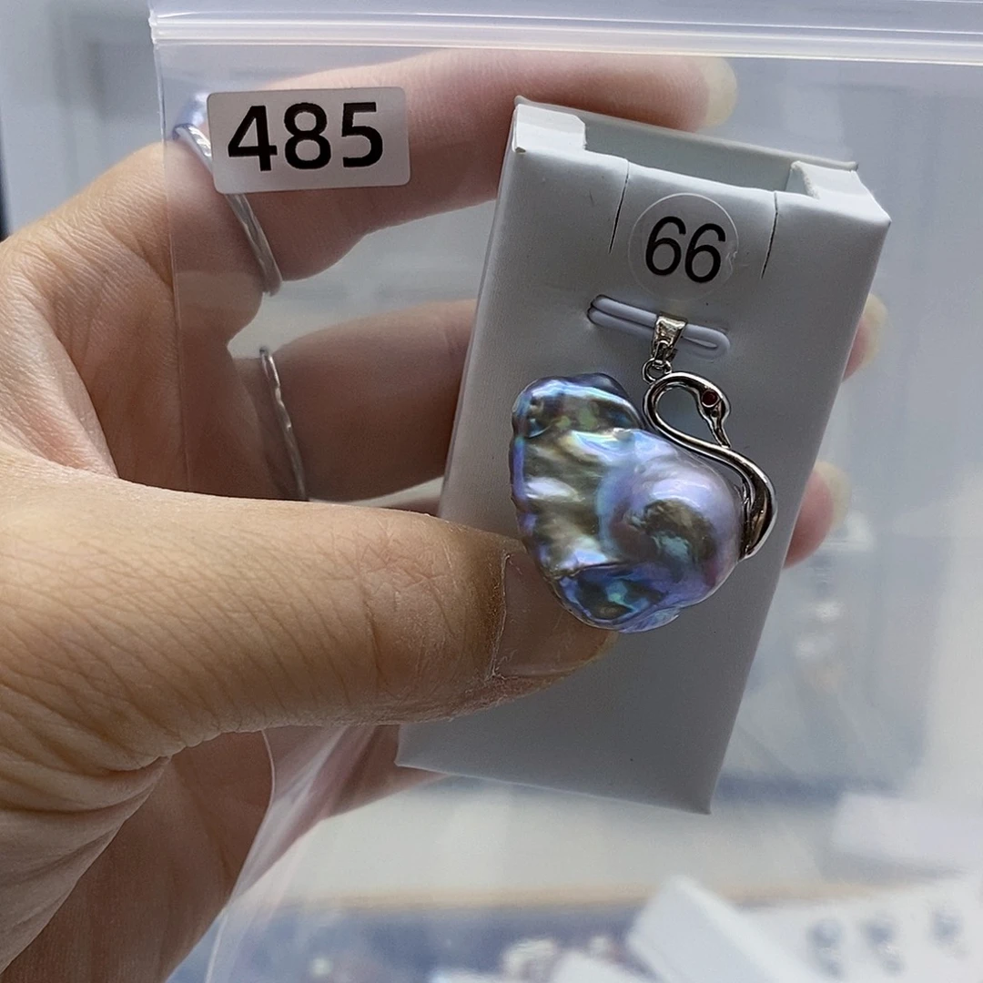 颈饰合金淡水珍珠