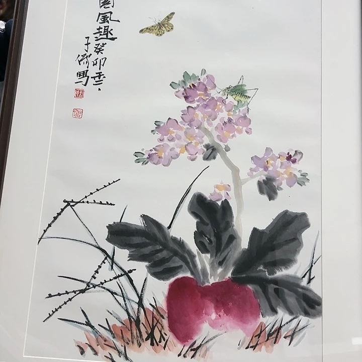 国画书画作品多次