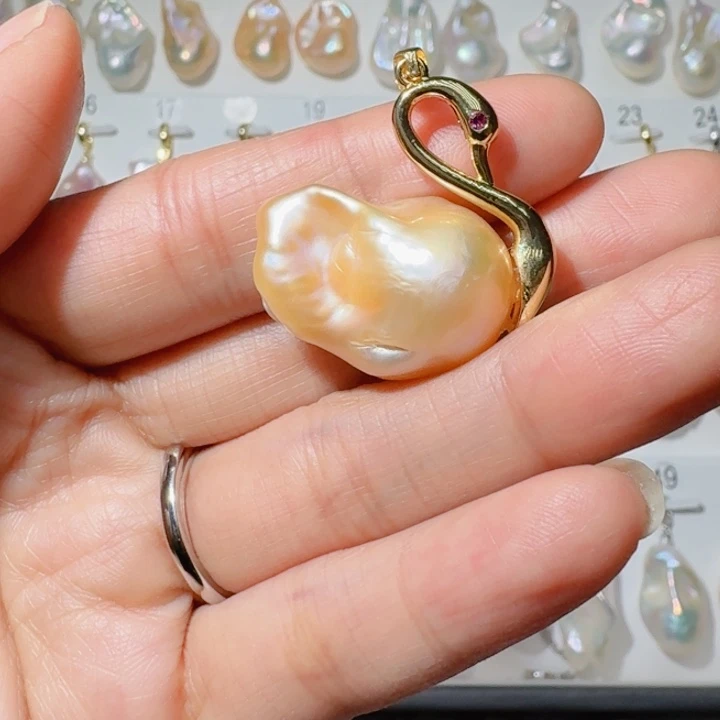 淡水珍珠未镶嵌颈饰