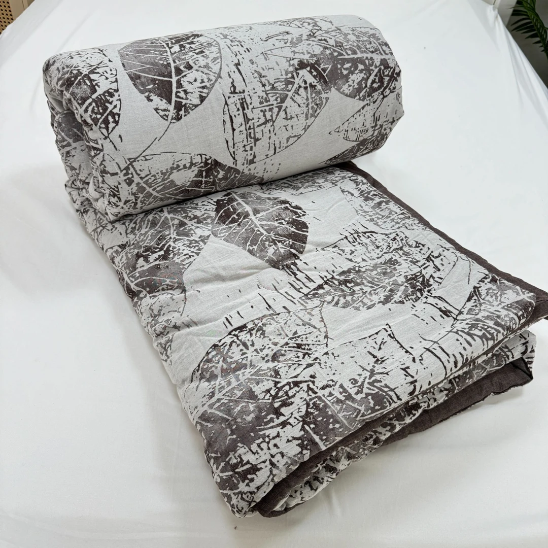 金織（叶满天） 200X230 纯棉全棉 高端驼绒 双层纱双人被子