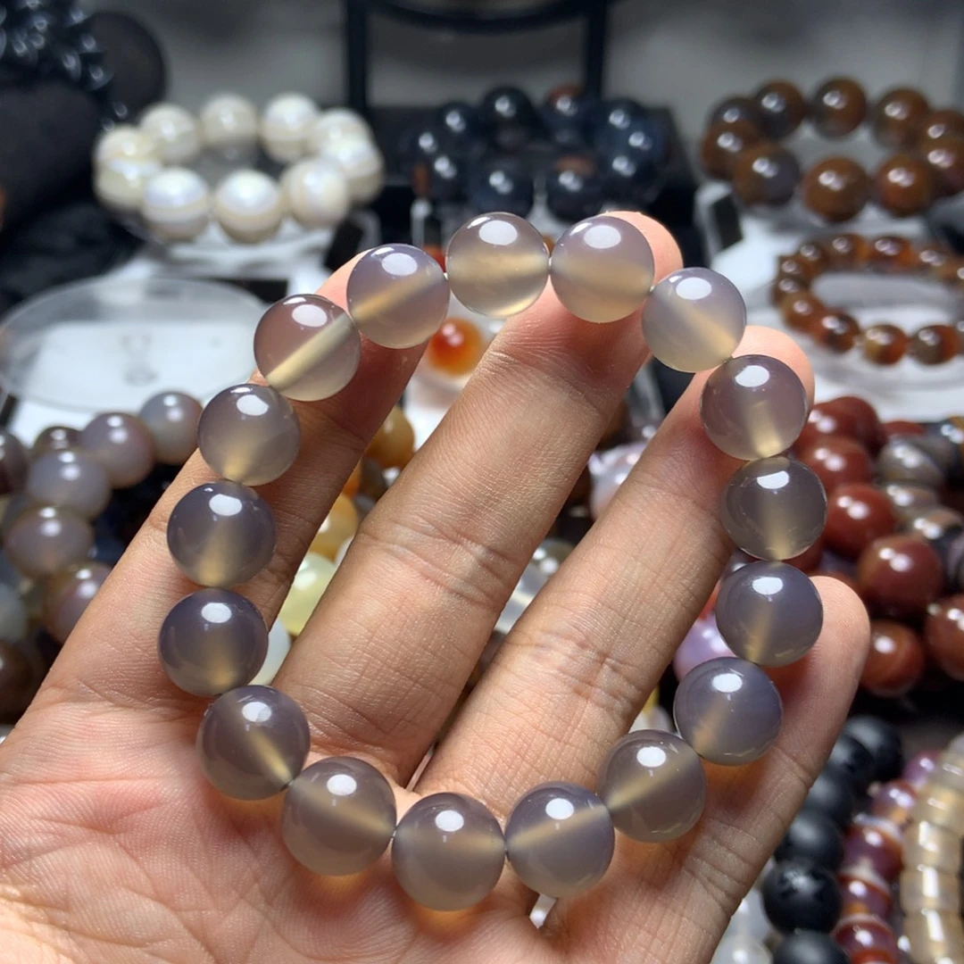 玛瑙/玉髓未镶嵌手链