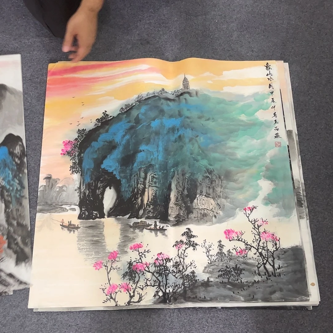 国画TD精品国画作品单幅任发