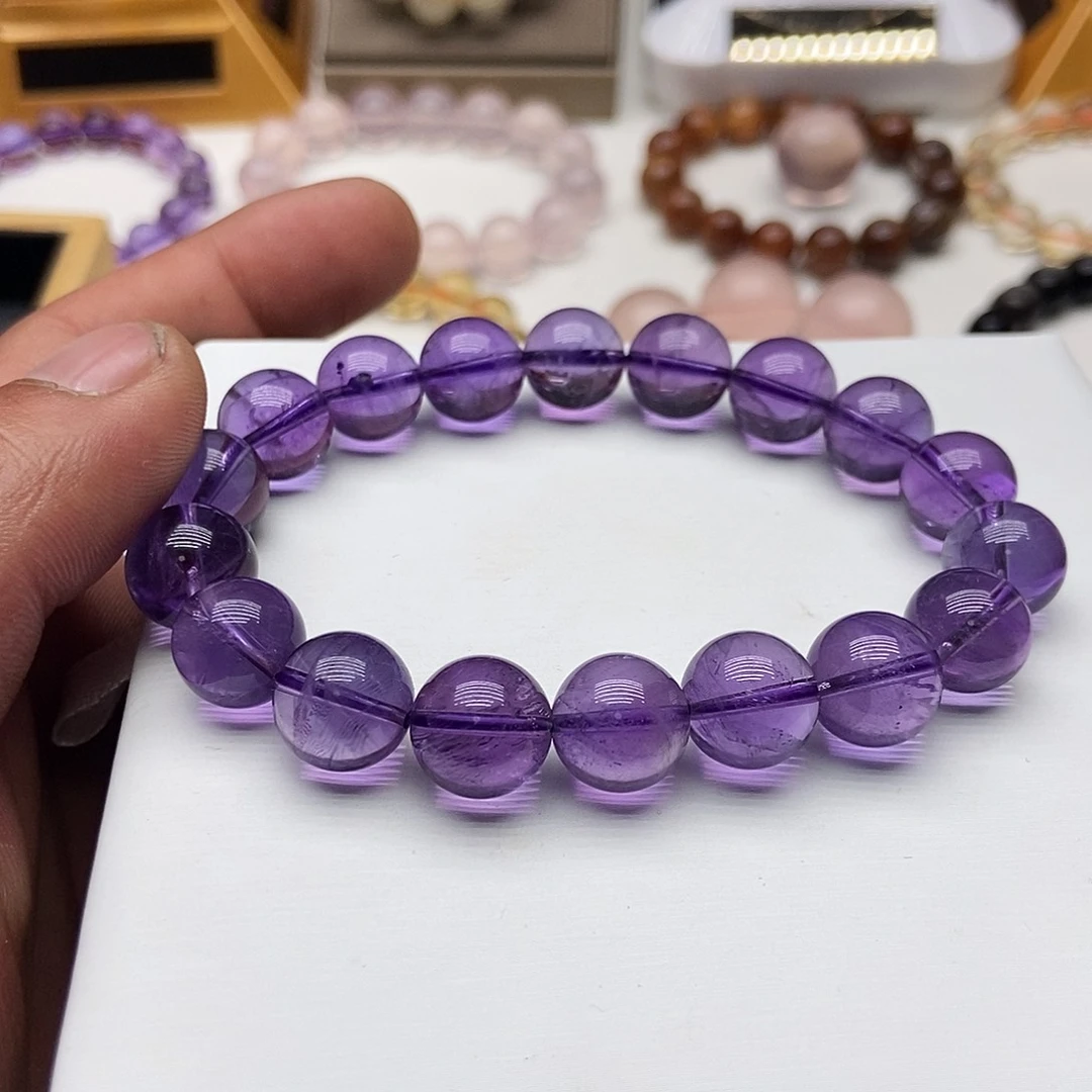 水晶手链未镶嵌小***甜默认微瑕