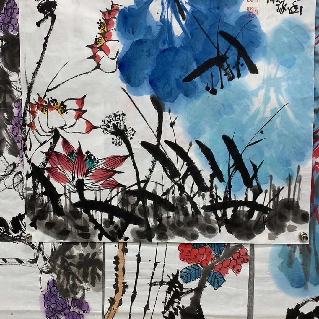 国画崔老师作品欣赏