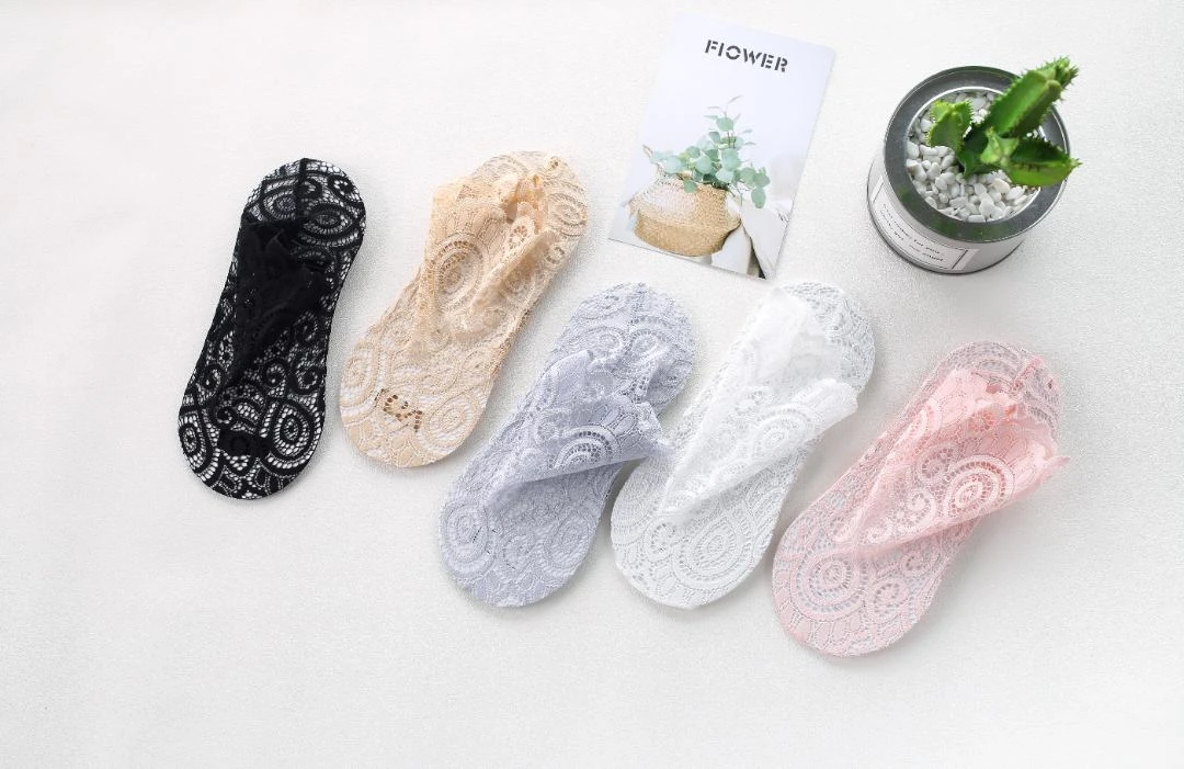 蕾丝2025新款低口薄款透气速干【蕾丝棉底LL】性感日系网眼短口袜2