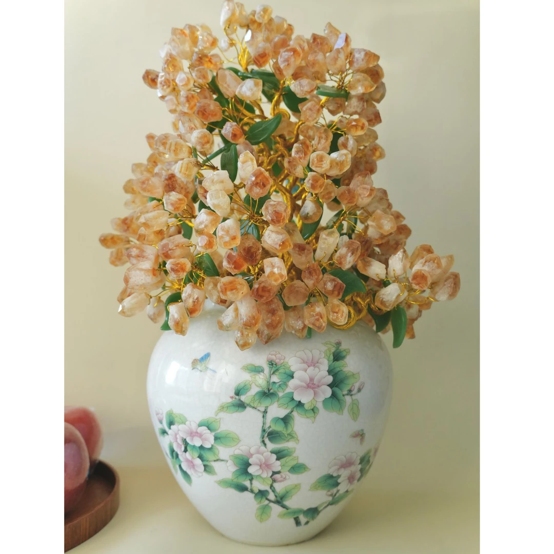 【暖暖】彩蝶扑花 家居摆件玄关客厅书房