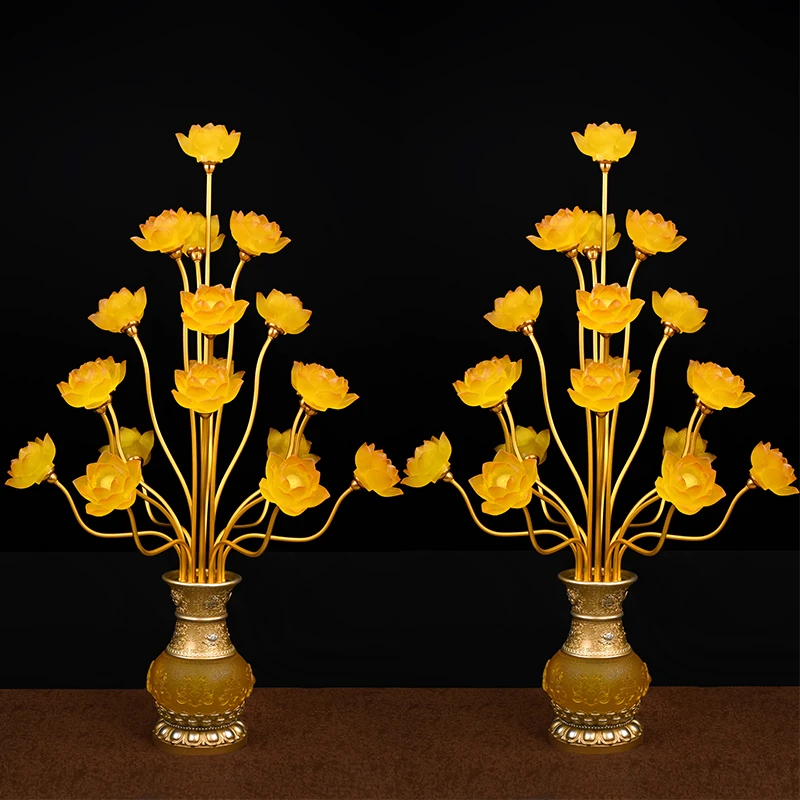 八吉祥多品灯轻奢创意客厅公司桌面摆件