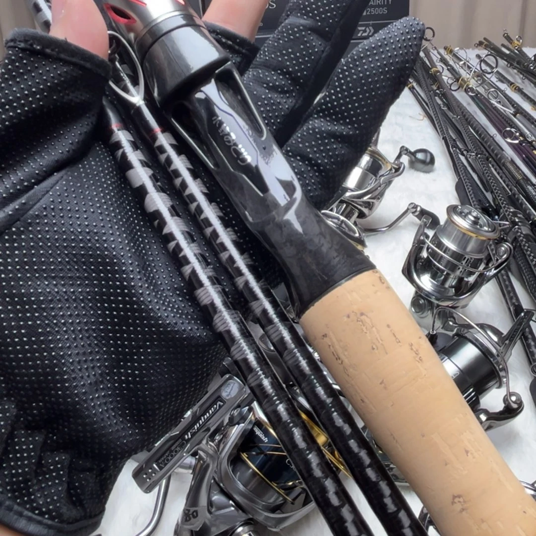 碳素3.8m雷强路亚杆子