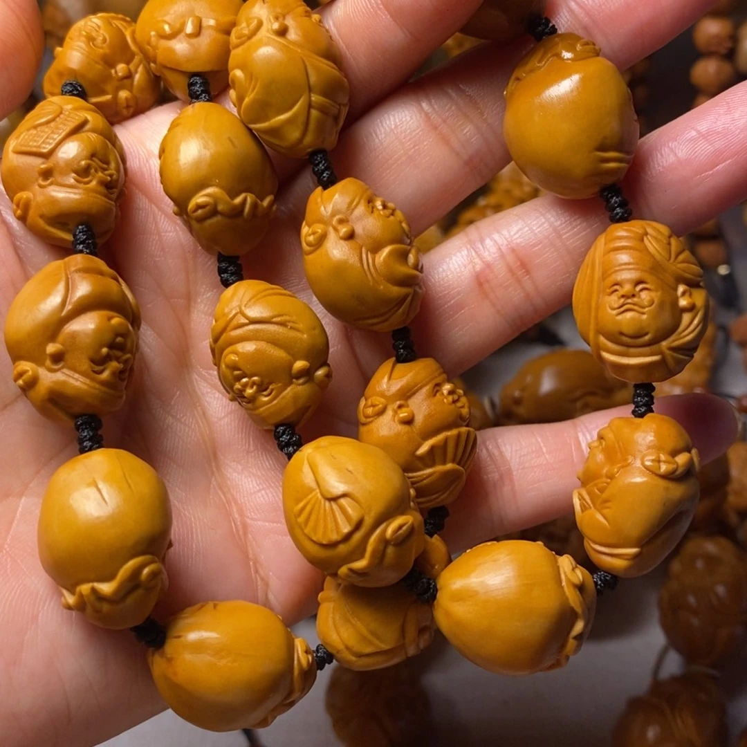 冬***卡橄榄核手串/手链财神手持