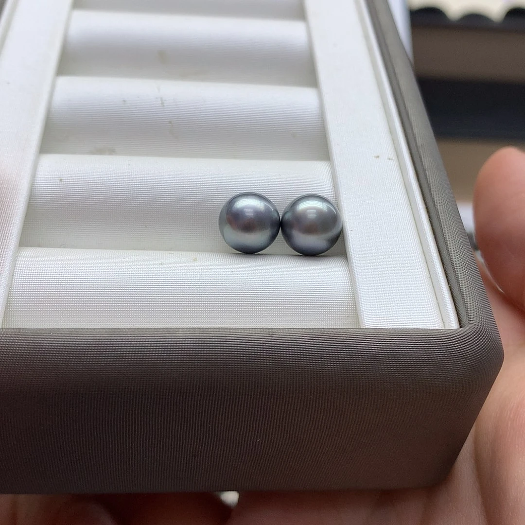 海水珍珠银S925镶嵌颈饰