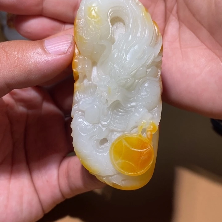 健***下颈饰未镶嵌和田玉