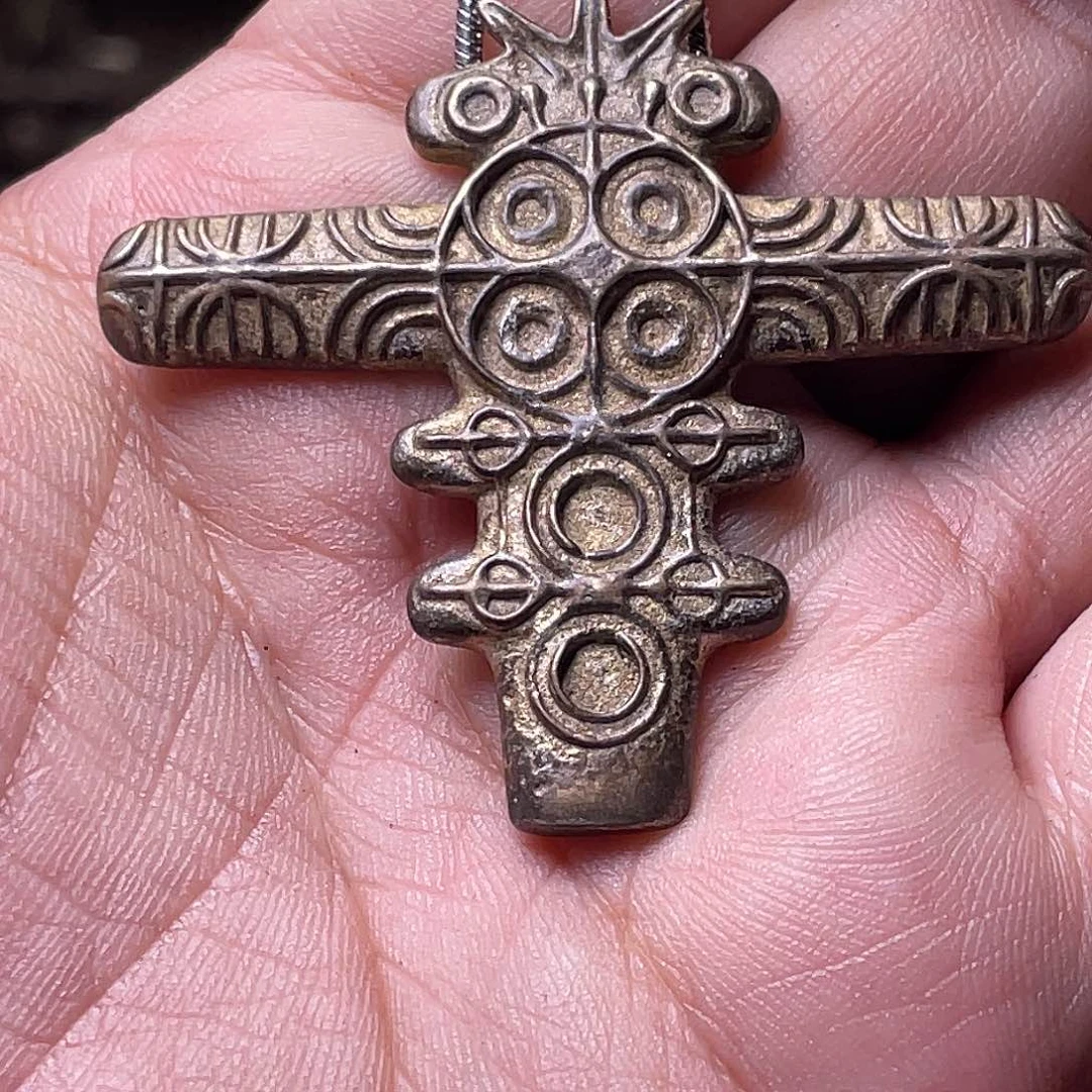 藏传微瑕老料加银