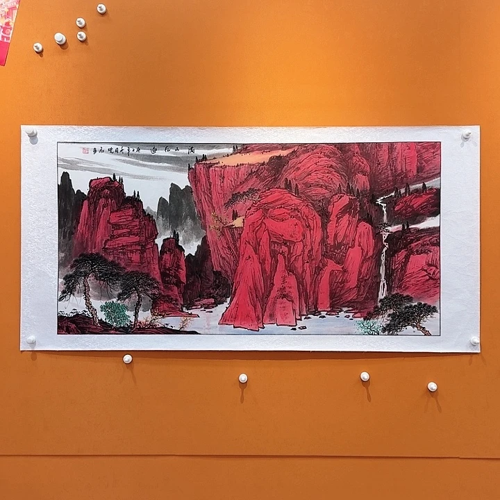 国画书法作品多次参加全国