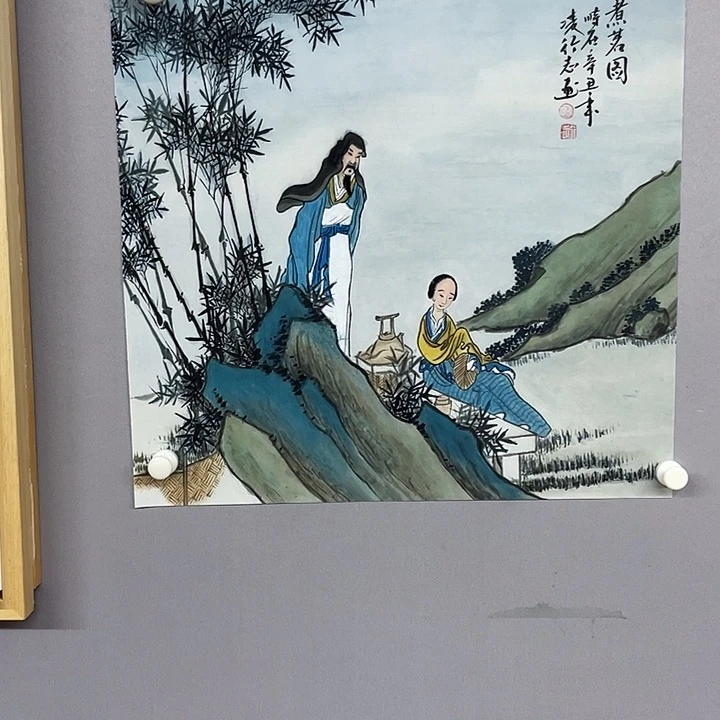 国画纯手绘国画山水画闪购链接