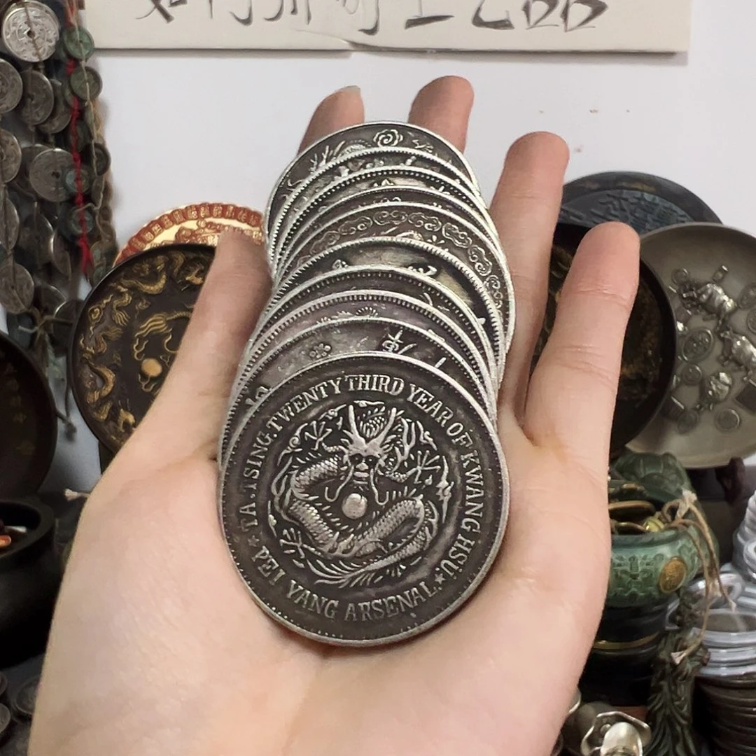 金属复古工艺品龙洋