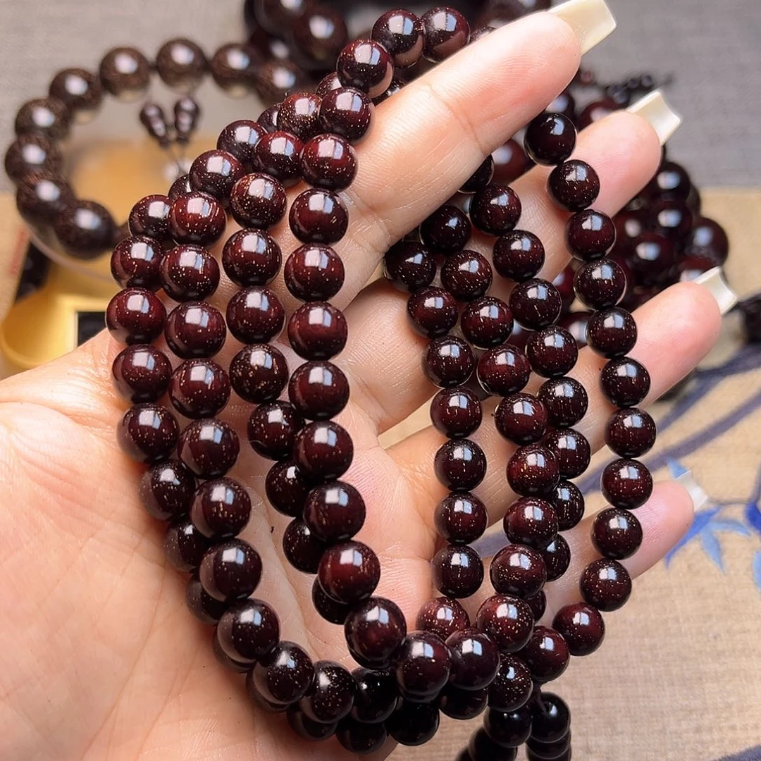 檀香紫檀（小叶紫檀）0.8 108颗多星