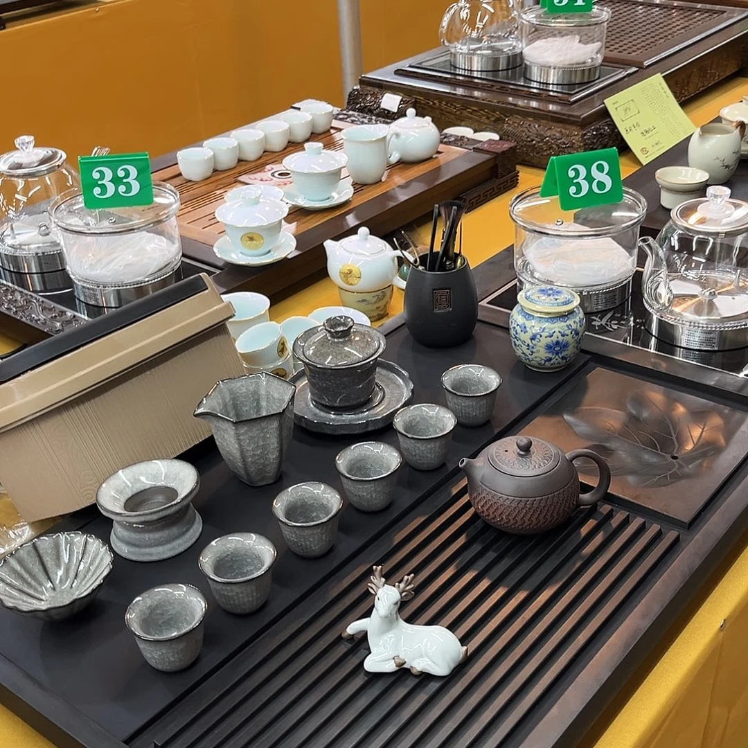 茶盘茶盘特价上新90厘米客杯8个