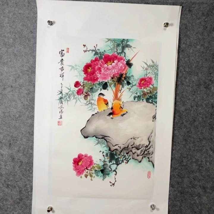 国画精品手绘国画作品
