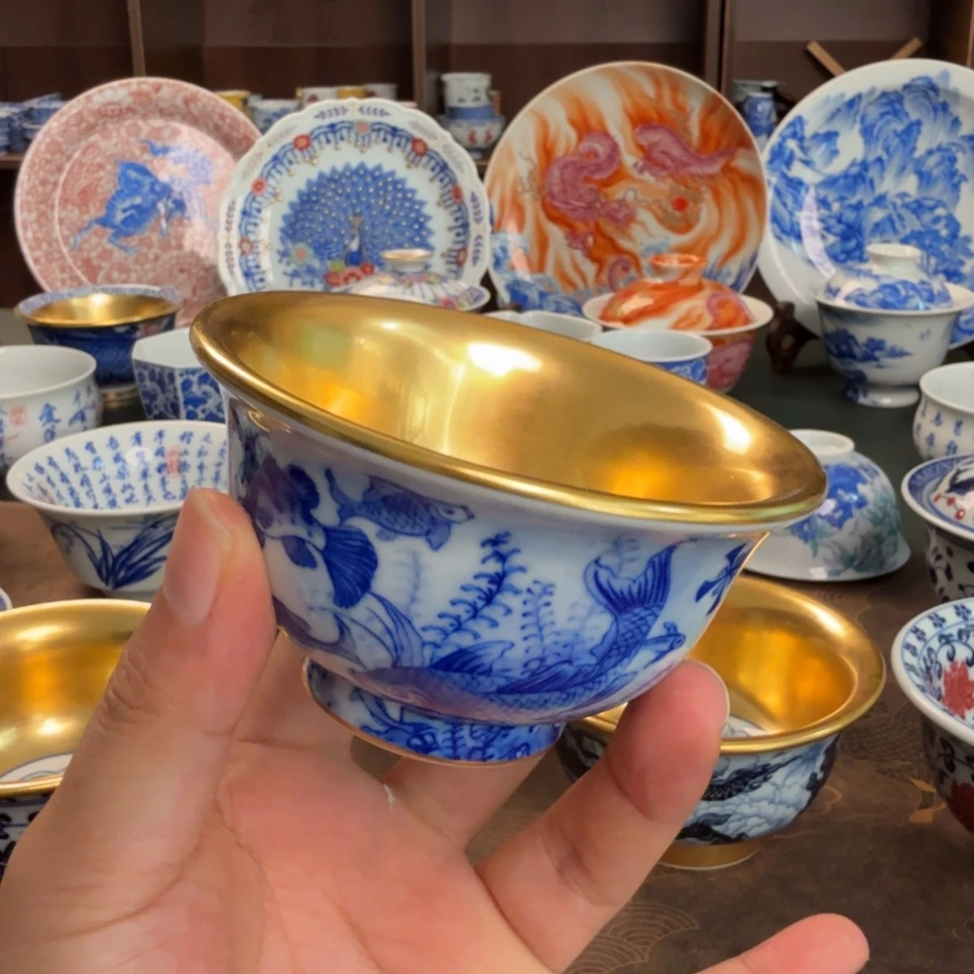 太***开纯手工手绘陶瓷茶具