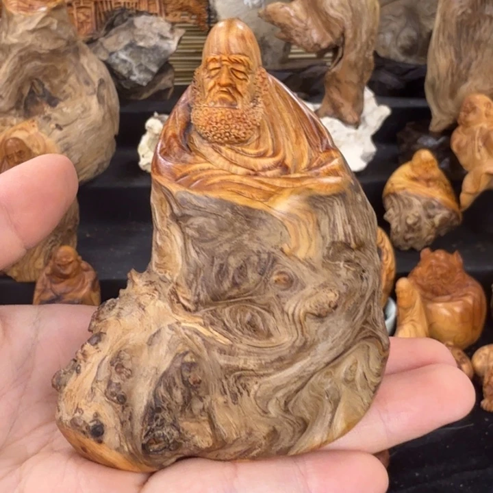 柏木（崖柏）手把件