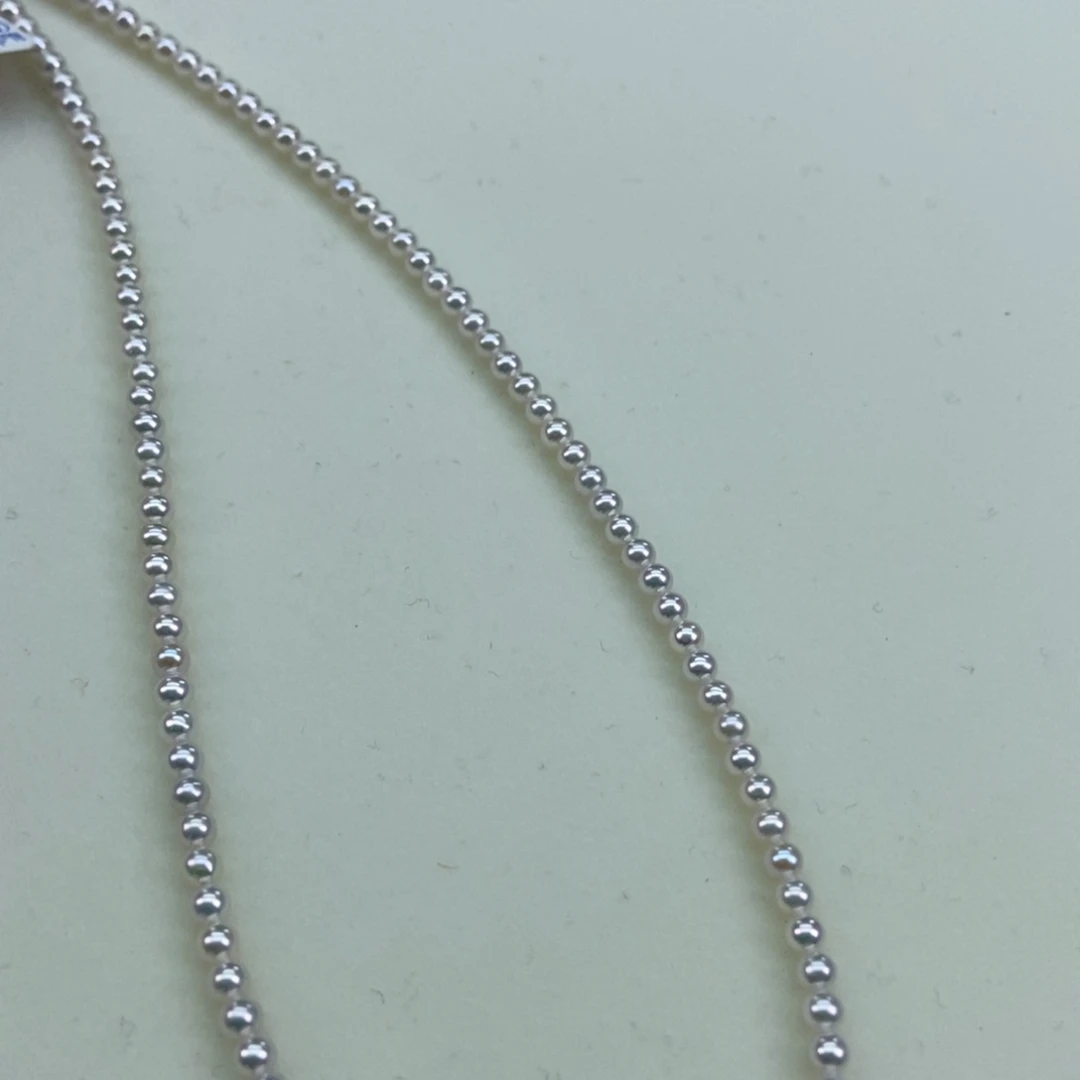 淡水珍珠3.5小灯泡爆亮银S925镶嵌