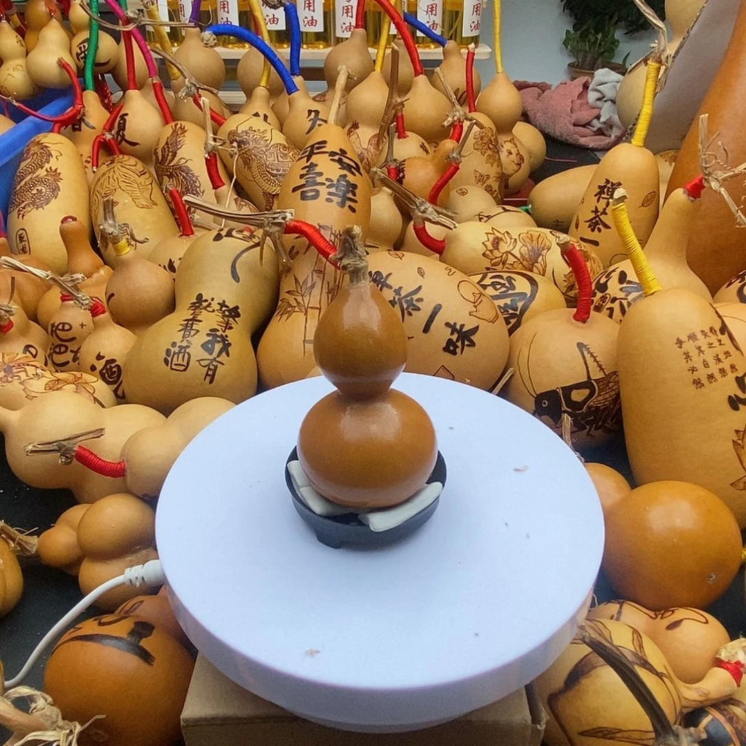 陈***鱼香榧木葫芦工艺美术