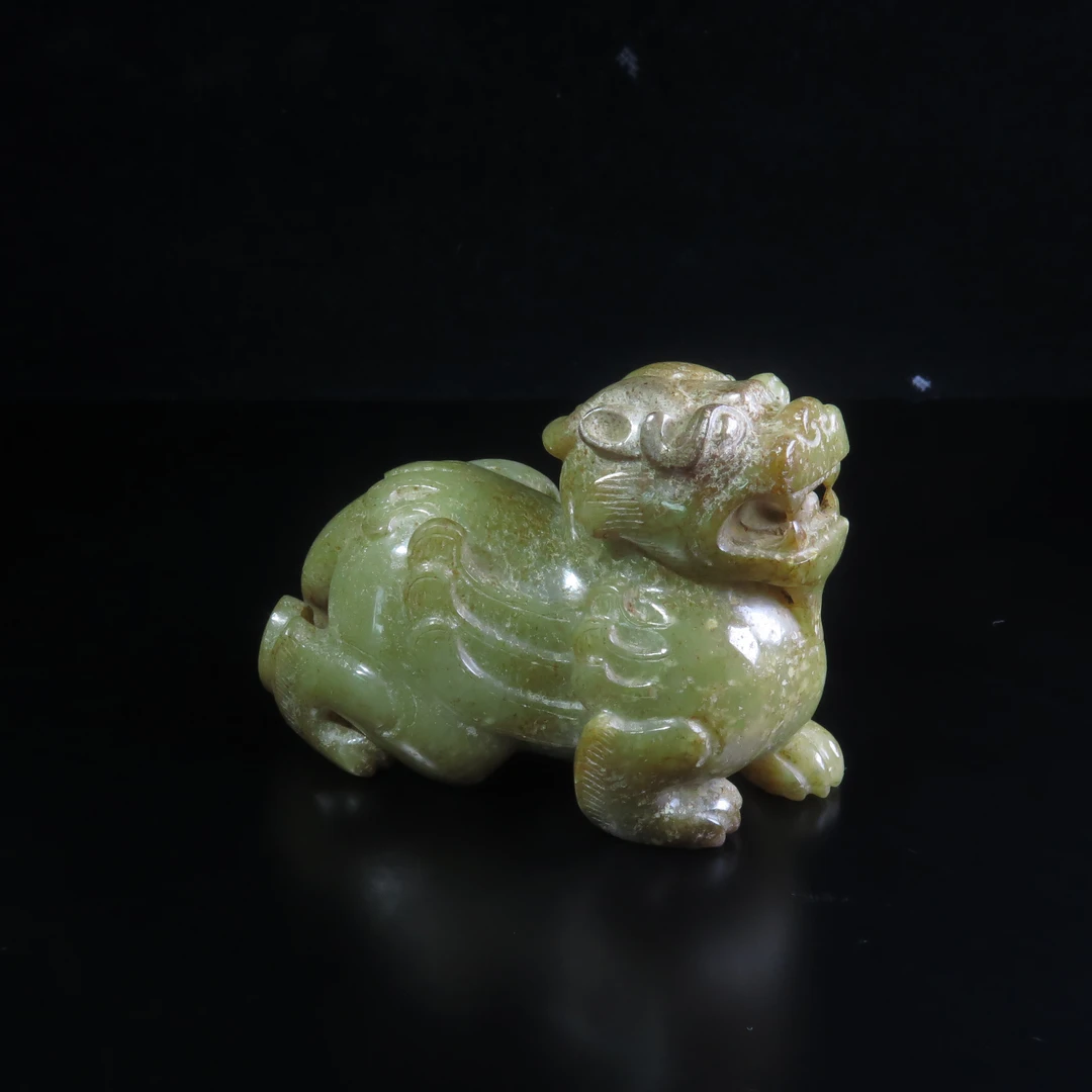 明代玉天禄/MZ618742/和田玉/民族文物