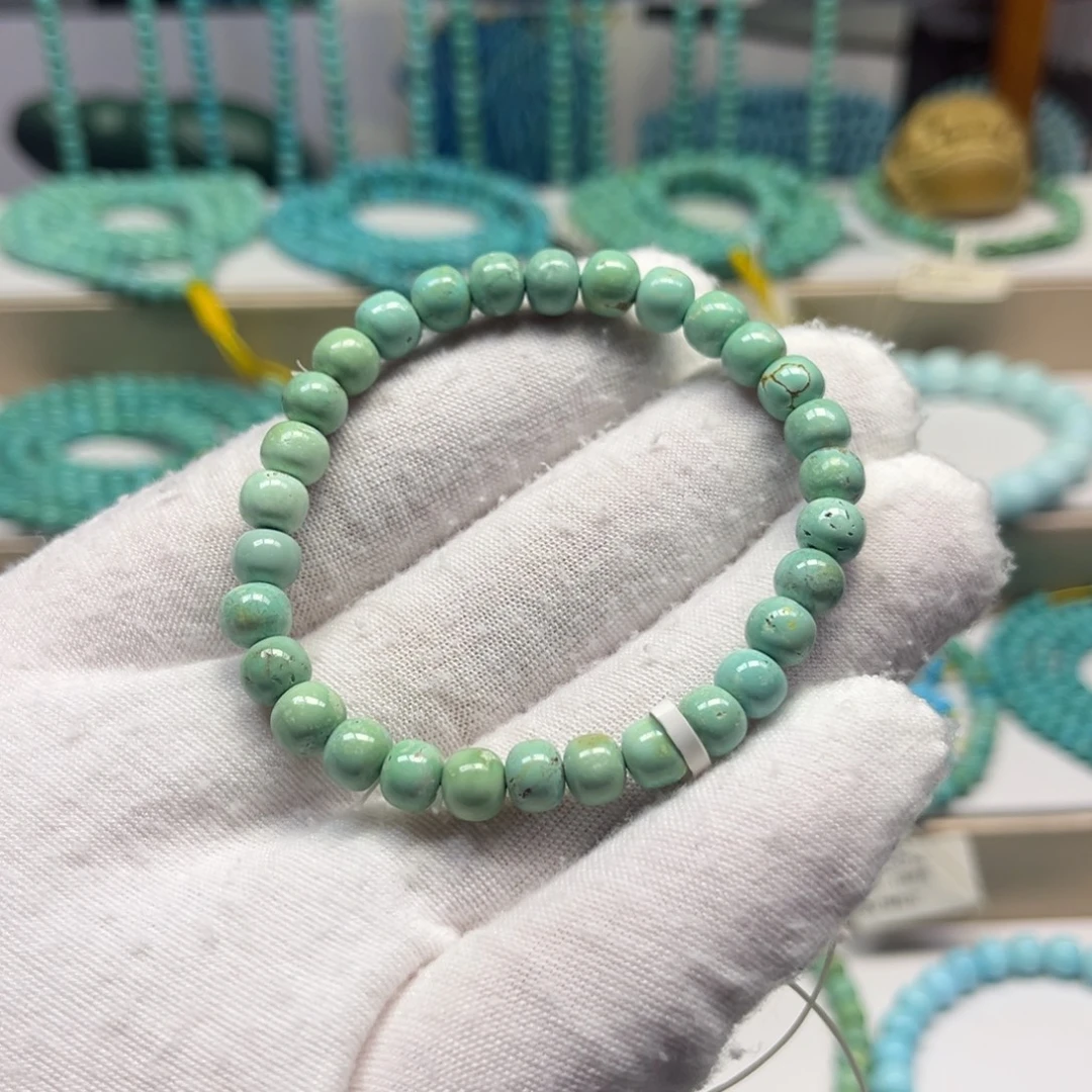 绿松石未镶嵌手链