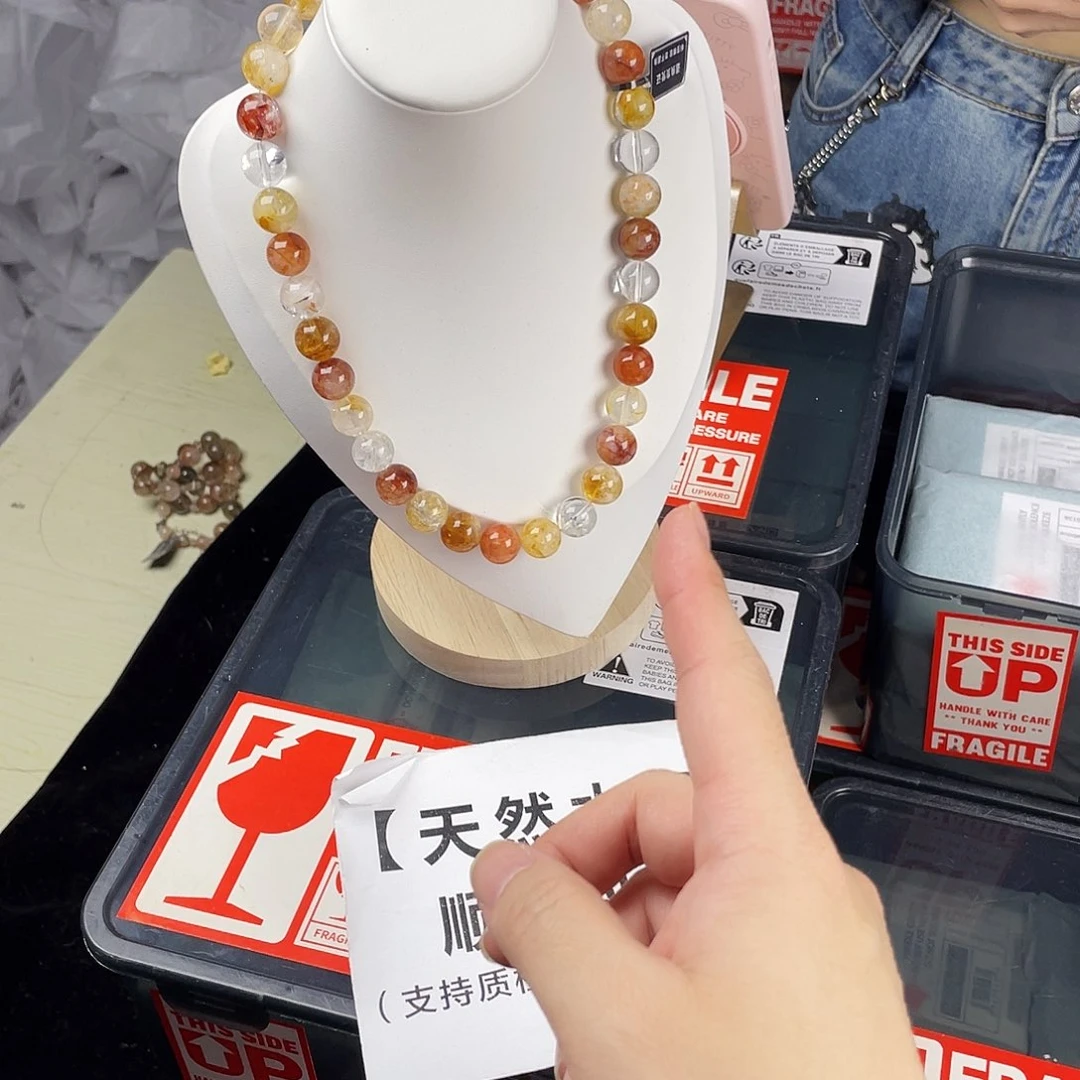 银S925镶嵌水晶手链