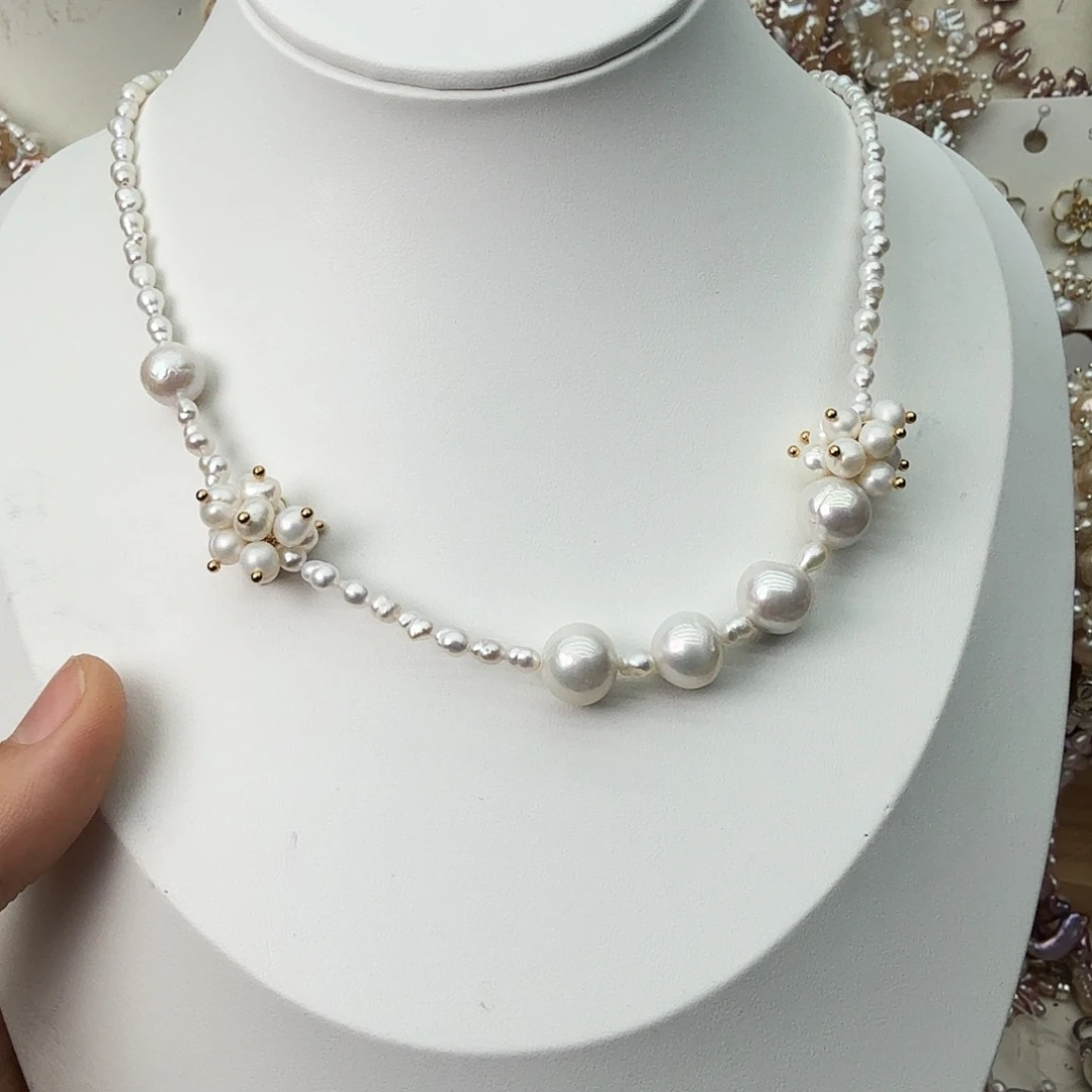颈饰淡水珍珠未镶嵌