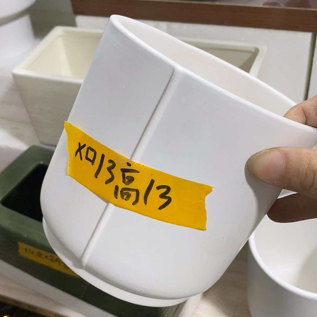 杯子陶盆有孔 瑕疵介意勿拍