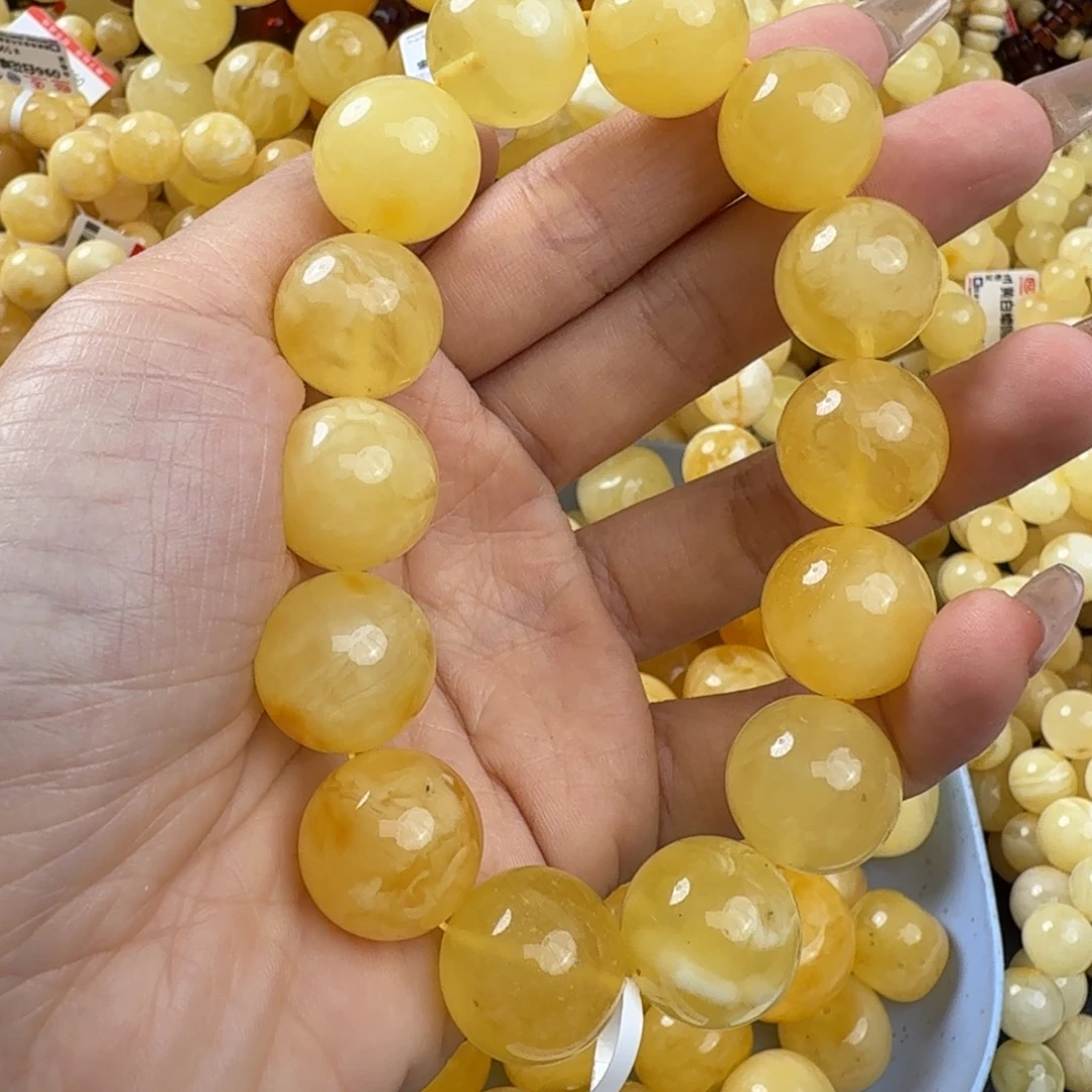 琥珀未镶嵌珠宝奇石