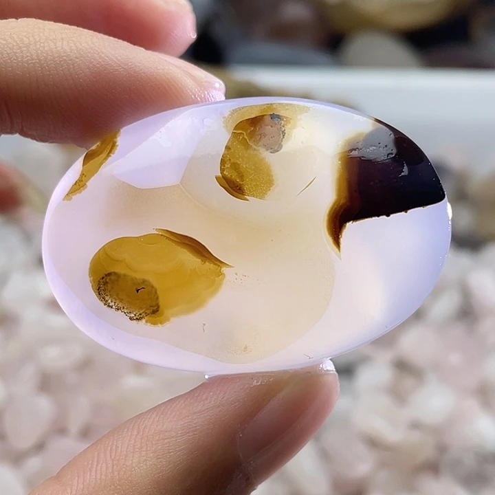 玛瑙/玉髓合金颈饰