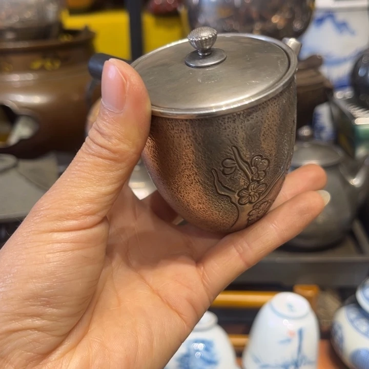 蜜安罐瓷香炉锡茶则?****?