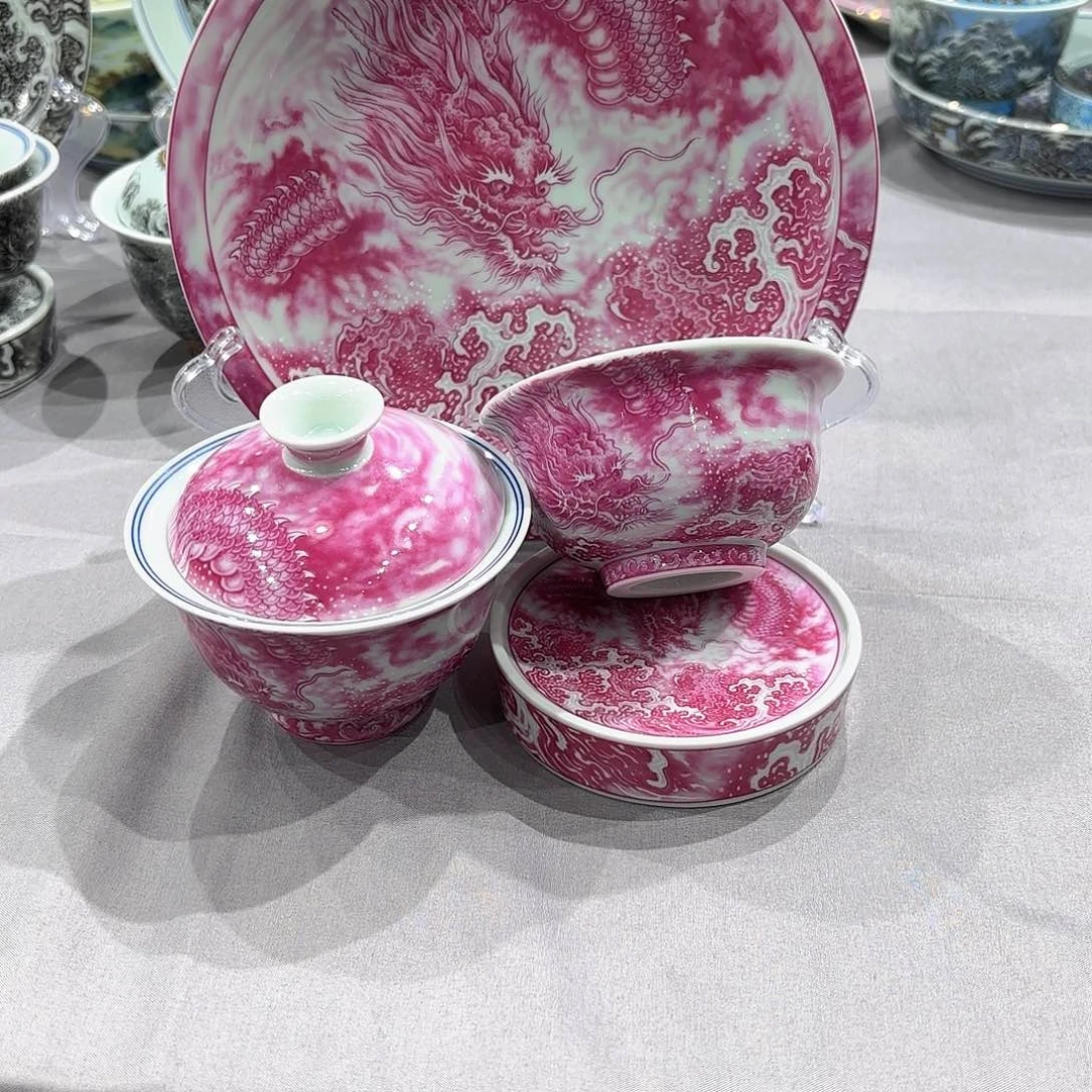 瓷片景德镇瓷器精品展示
