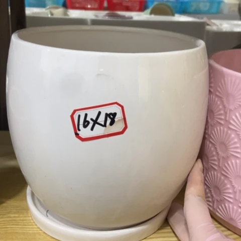 红陶陶瓷多肉花盆