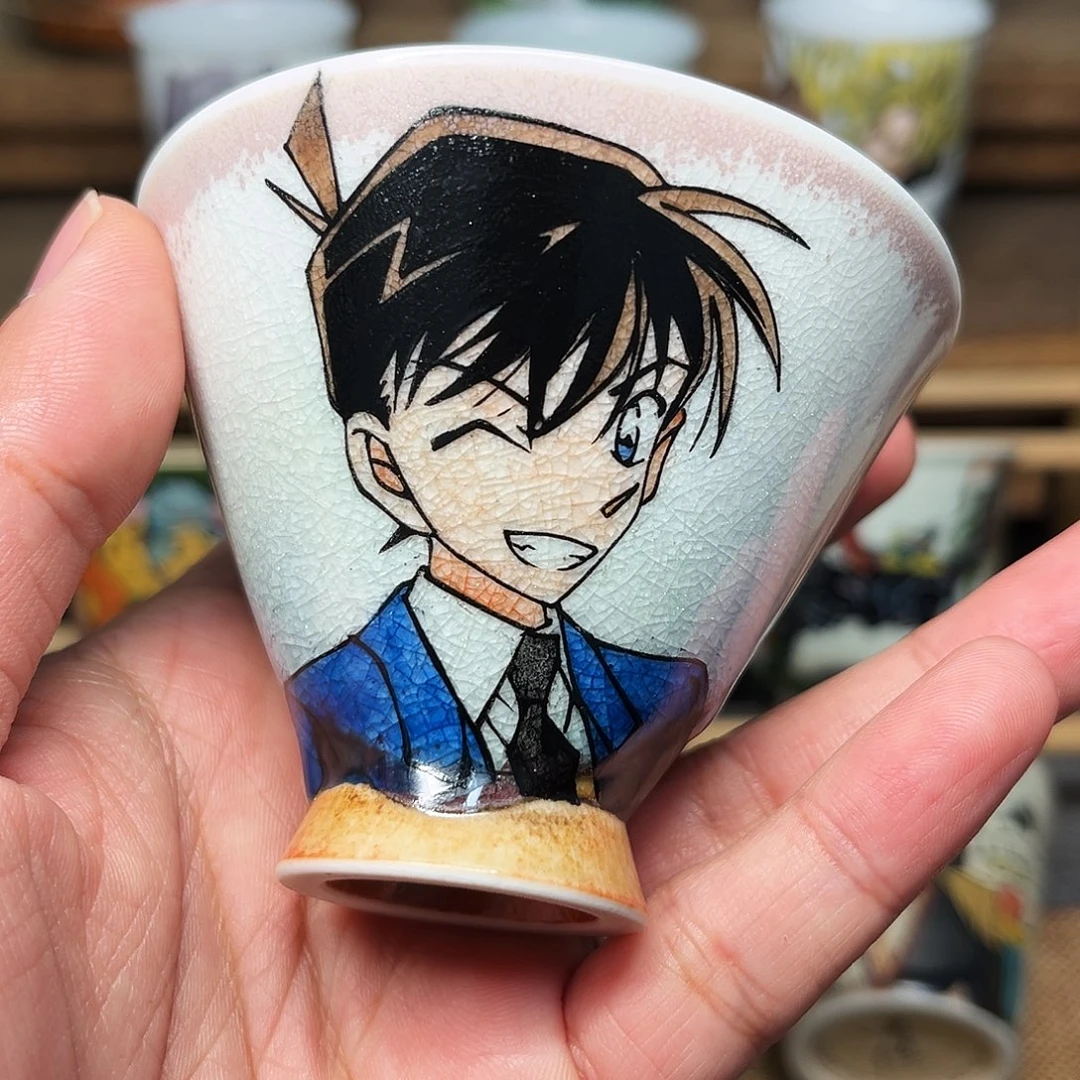 杯景德镇陶瓷手绘主人杯