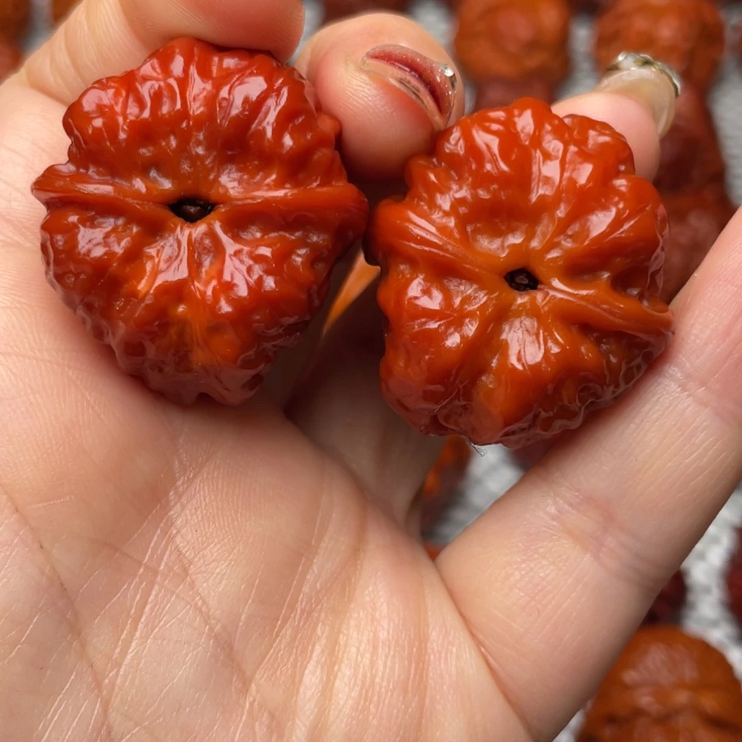 桃核吊坠文玩核桃 手把件 蛤蟆头 30 色差不退