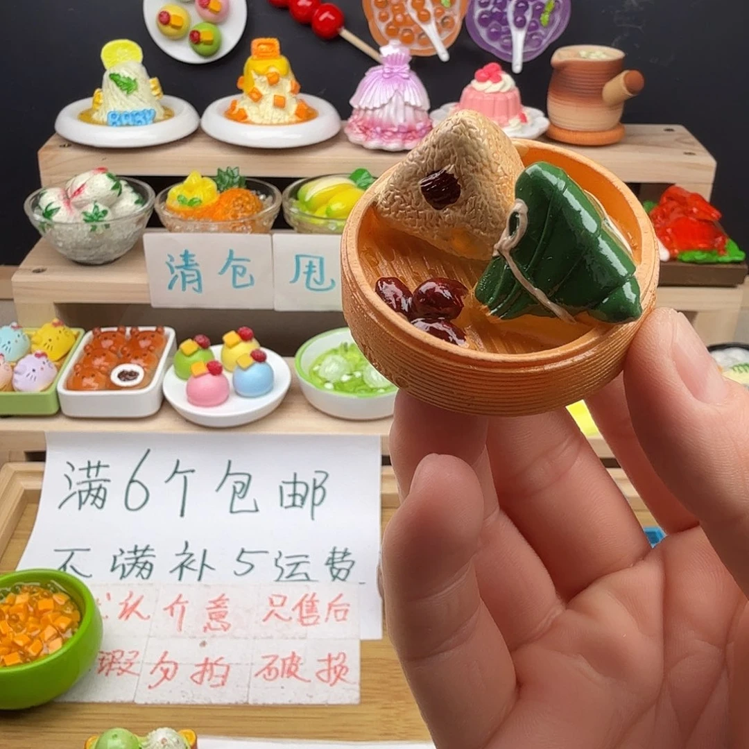 树脂食玩冰箱贴 凭开箱视频售后